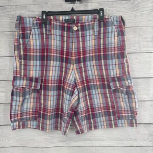 Polo Jeans Company Ralph Lauren Plaid Shorts Mens Size 38 Casual Summer Wear‎